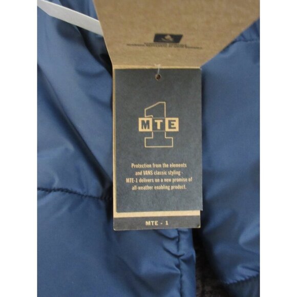 Vans Men's No Hood Norris MTE-1 Water Resistant Jacket Navy Blue Size XL NWT - Picture 6 of 7
